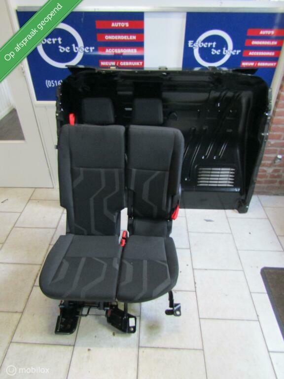 Interieur 2 persoons bankje en schot ford transit connect, Gebruikt, Ford, Ophalen of Verzenden, Ford