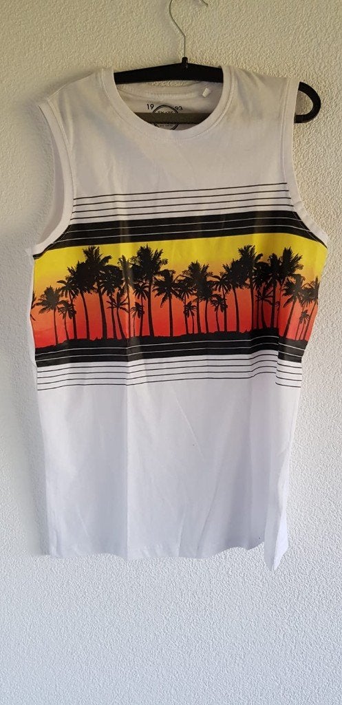 NIEUW jongens/ heren zonnehemd maat 182/ XS, Overige typen, C&A, Nieuw, Ophalen of Verzenden