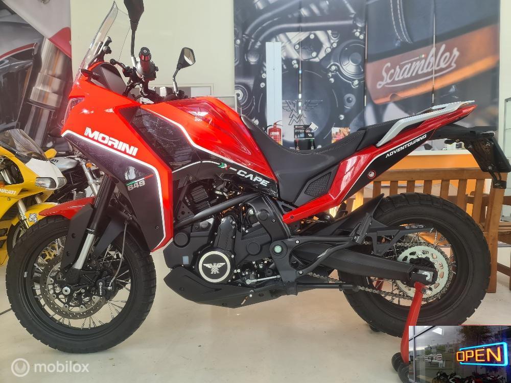 MOTO MORINI X-CAPE - 2022 ABS 1ste Eigenaar, Motoren, Motoren | Overige merken, Bedrijf, Toermotor, meer dan 35 kW, ABS, LED Verlichting