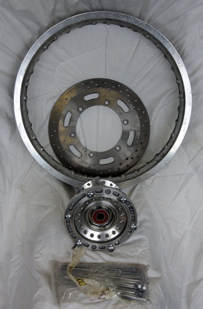 Voorwiel Triumph Bonneville, Ophalen, Gebruikt