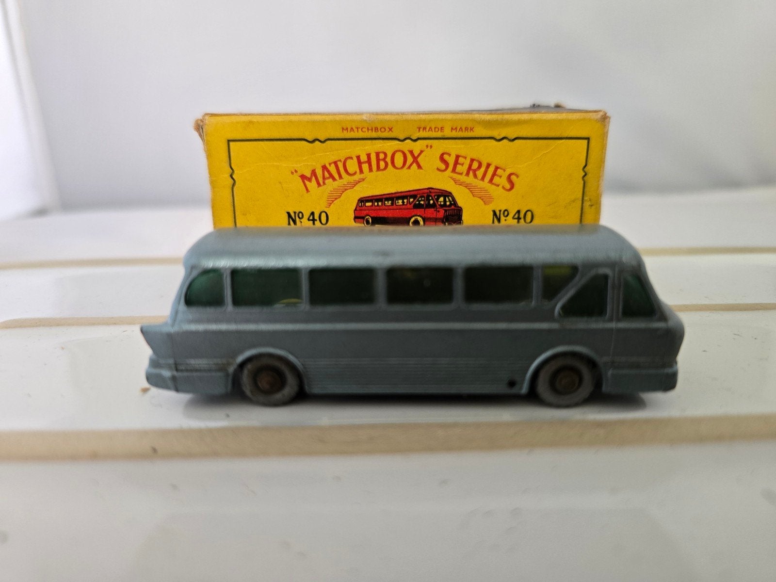 Matchbox Series No. 40b2 Bus - Vintage Speelgoedbus, Ophalen of Verzenden