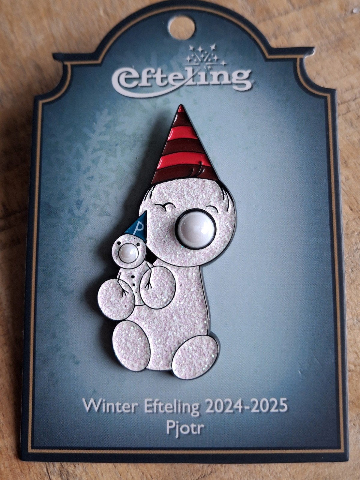 Winter Efteling 2024-2025 Pjotr, Verzamelen, Efteling, Ophalen, Nieuw, Button of Speldje
