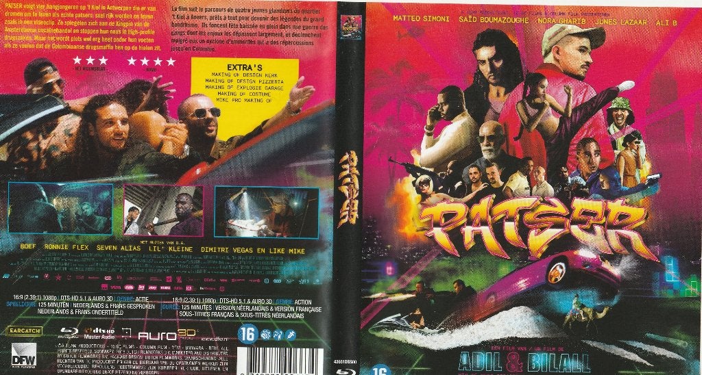 Patser blu ray ( ned. Ondert. ), Ophalen of Verzenden, Zo goed als nieuw, Actie