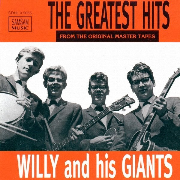 Willy And His Giants - Greatest Hits [instrumentaal], Overige genres, Verzenden, Zo goed als nieuw, Album