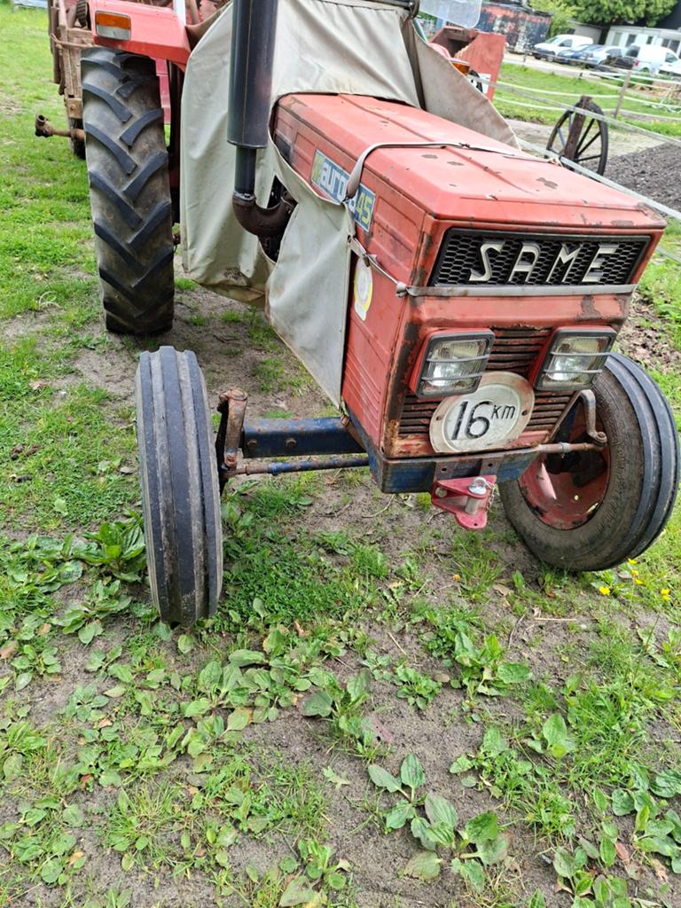 Te koop tractor same aurora 45 en complete toebehoren, Ophalen of Verzenden, Gebruikt, Tot 80 Pk, Steyr