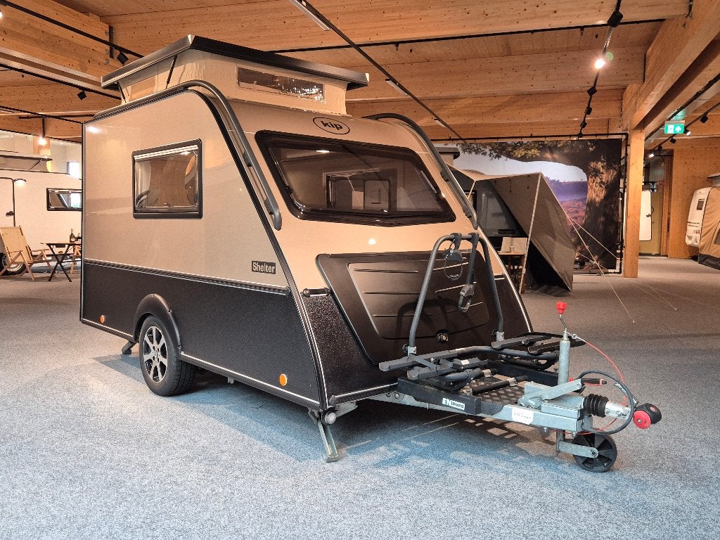 Kip Shelter Plus Jubileum 2019 met De Waard Varioluifel, Caravans en Kamperen, Kip, Tot en met 2, Bedrijf, Lengtebed