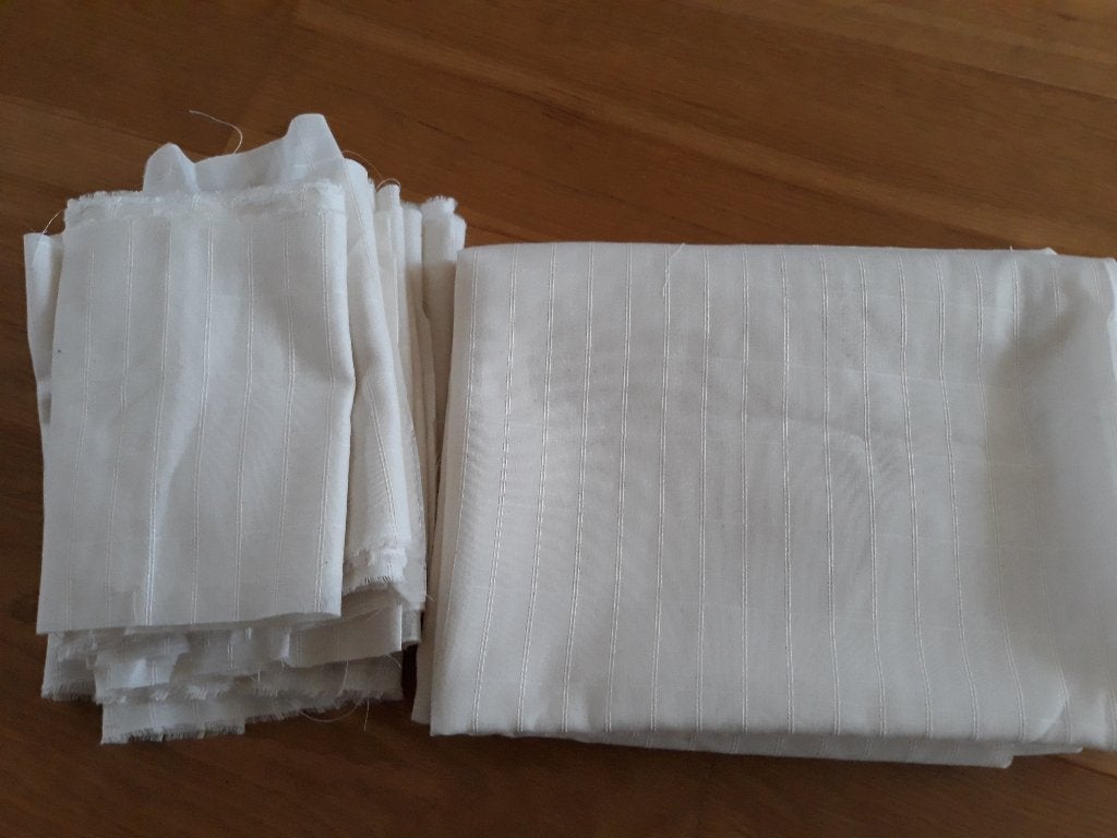 Lap inbetween stof om zelf gordijnen te maken, 120 cm of meer, Nieuw, Ophalen of Verzenden, Katoen