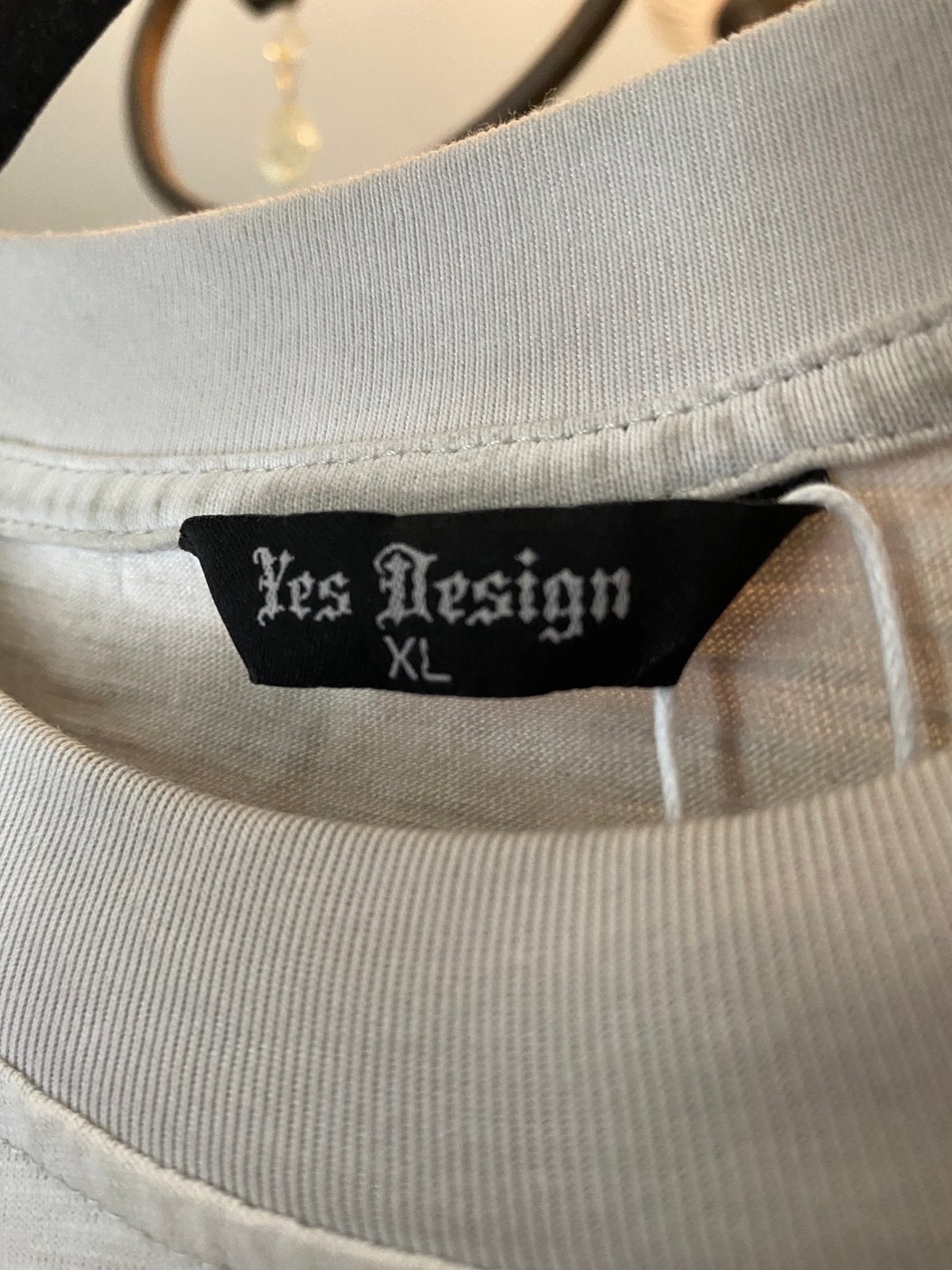 Foto 3 van T-shirt heren met patroon, oversize (1 stuk)