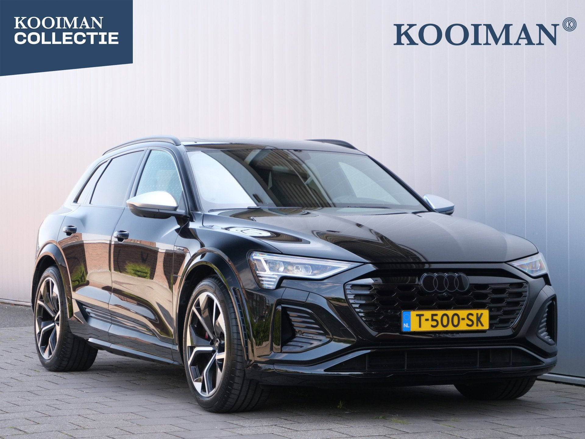 Audi Q8 e-tron S quattro SQ8 115 kWh 504 Pk Automaat Navi /, Auto's, Audi, Automaat, 2625 kg, Zwart, 504 pk