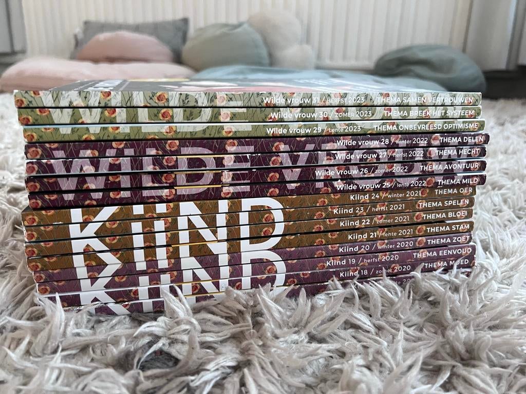 Wilde Vrouw / KiiND magazines tijdschriften, Boeken, Ophalen of Verzenden, Zo goed als nieuw, Damesbladen