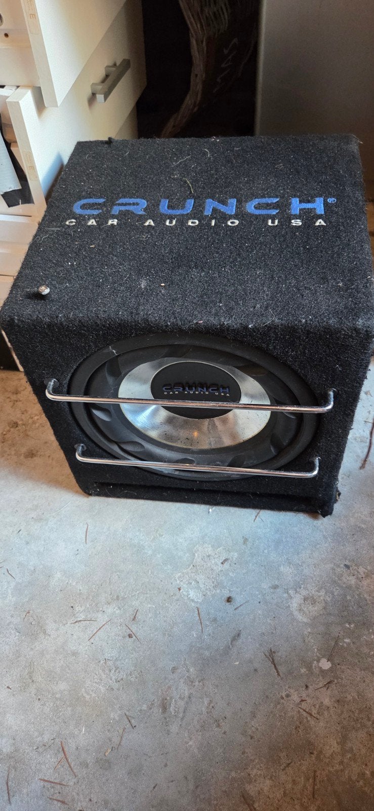 Crunch Car Audio USA Subwoofer - Krachtige Bass, Ophalen, Gebruikt
