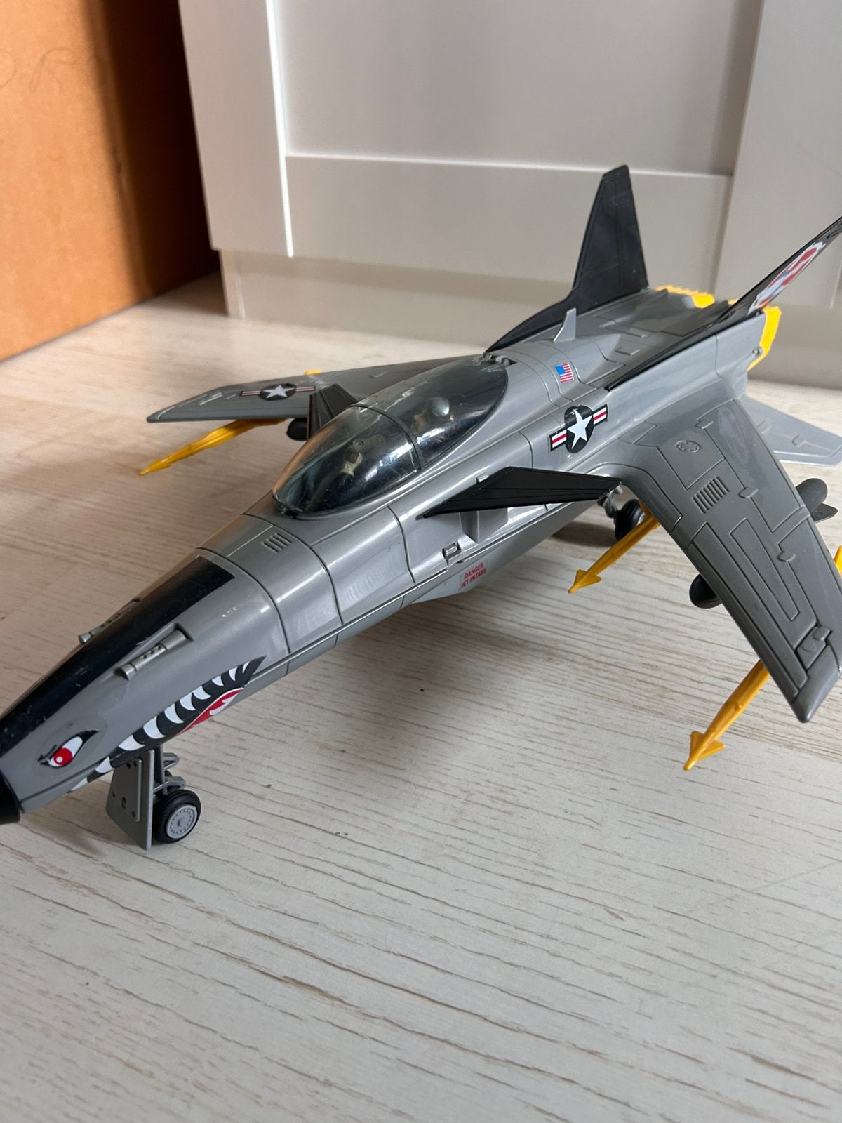 G.I. Joe Conquest X-30 Jet (‘86) – 100% COMPLEET met Piloot!, Ophalen of Verzenden, Gebruikt