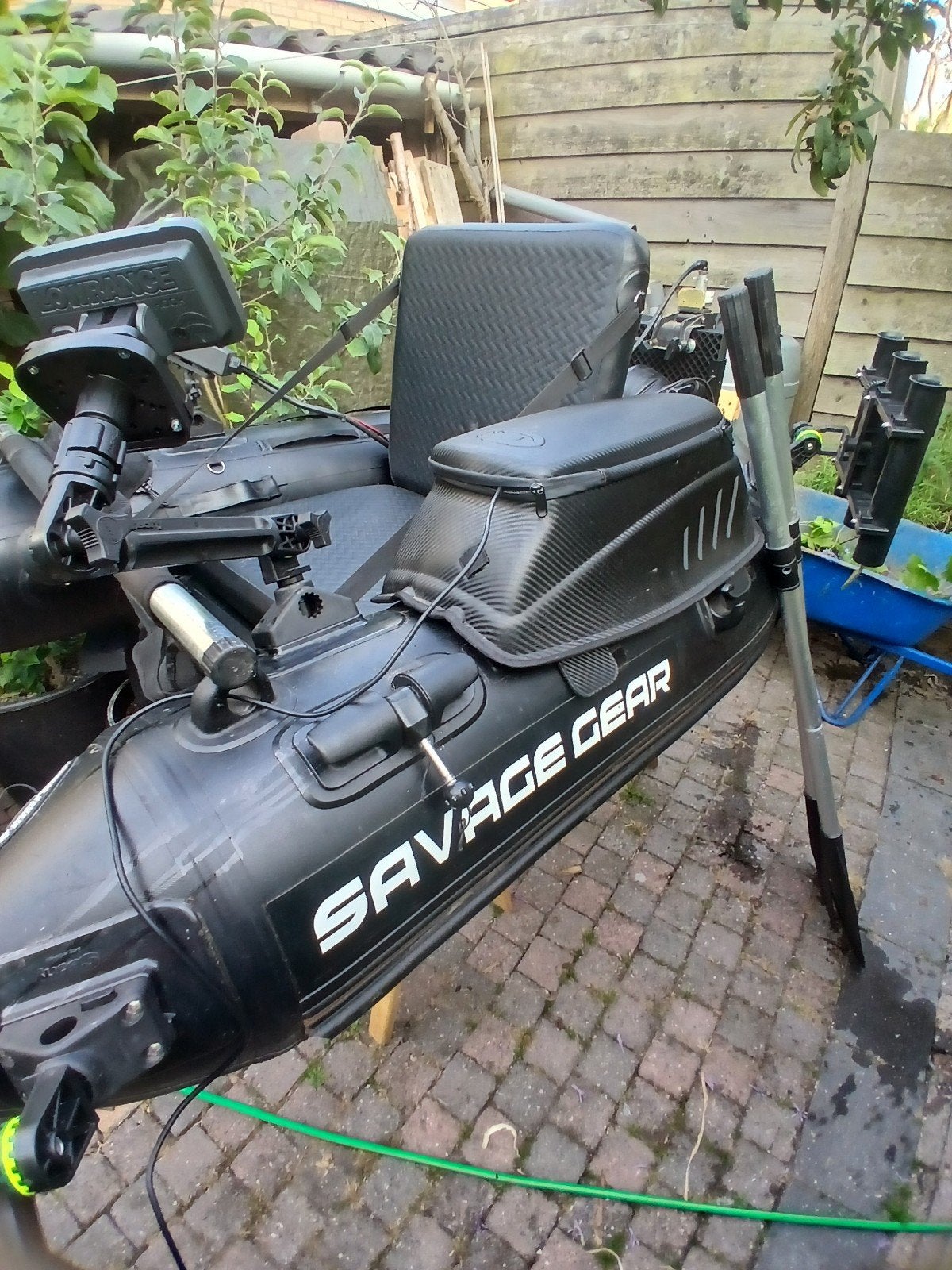 SAVAGEAR Bellyboat, Ophalen, Complete set