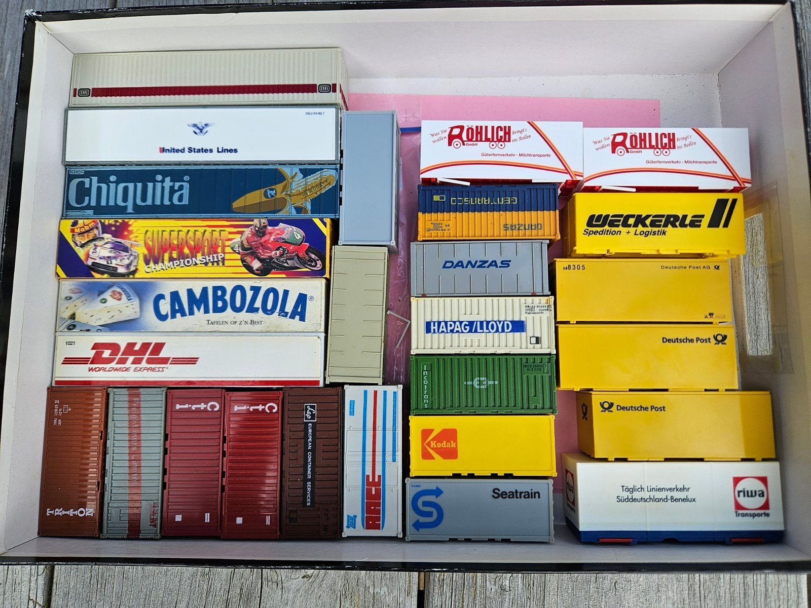 Verzameling modelcontainers., Overige merken, Gebruikt, Ophalen of Verzenden, Groter dan 1:32