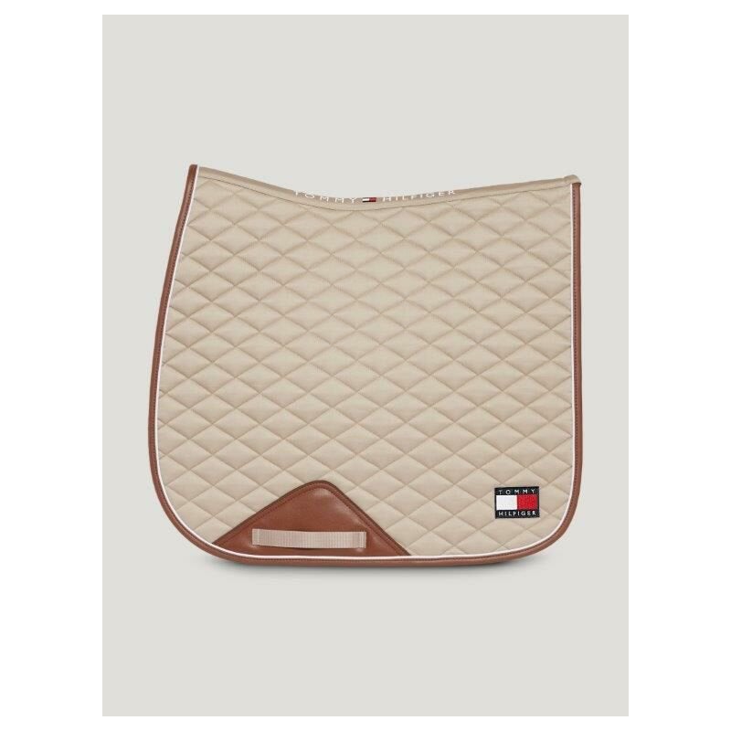 Gezocht tommy hilfiger full dressuur dekje, Full (L), Ophalen of Verzenden, Zo goed als nieuw, Beige