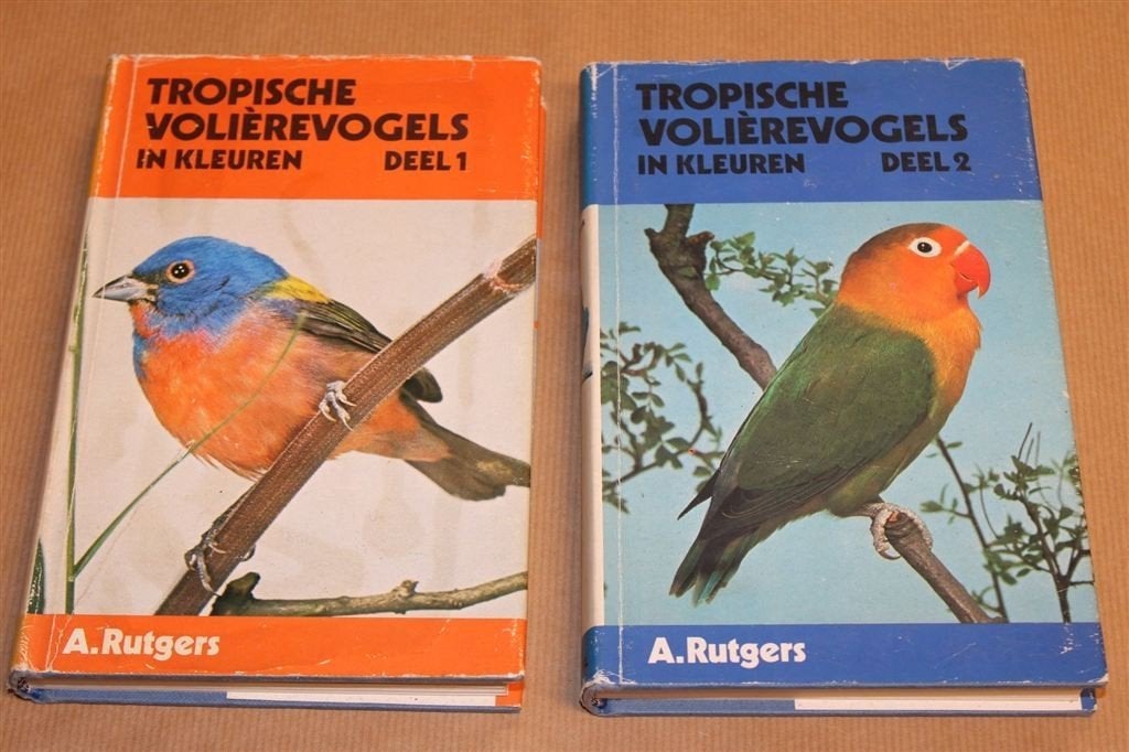 Tropische Volièrevogels — Kleurrijke Dubbelset, Ophalen of Verzenden, Gelezen
