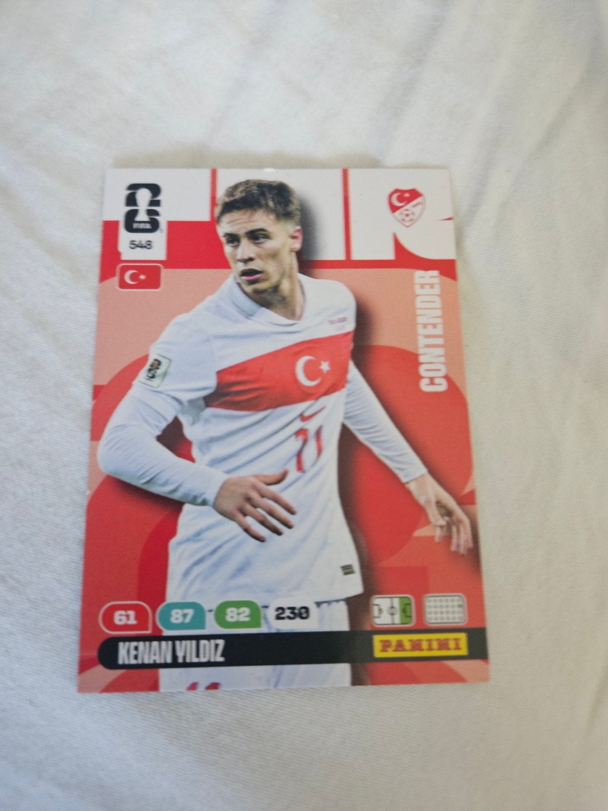 WK Voetbalkaart 2026 Panini Adrenalyn XL - Kenan Yildiz, Ophalen of Verzenden