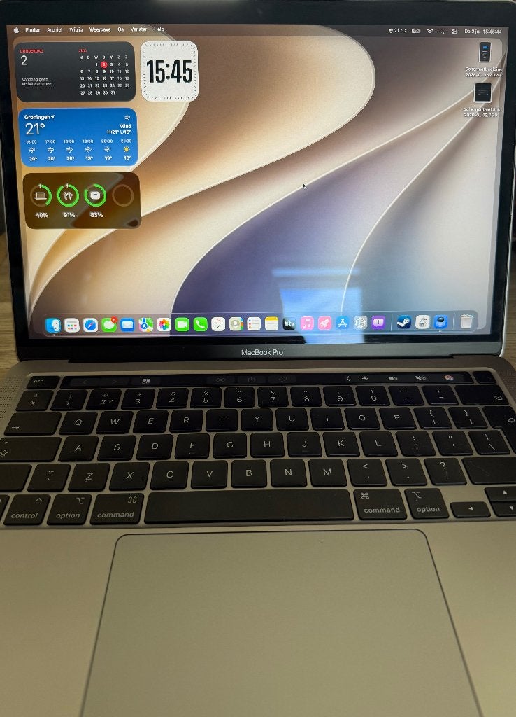 Macbook Pro 2020 | 16GB Ram | 256GB Opslag, Gebruikt, 256 GB, 2 tot 3 Ghz, Qwerty
