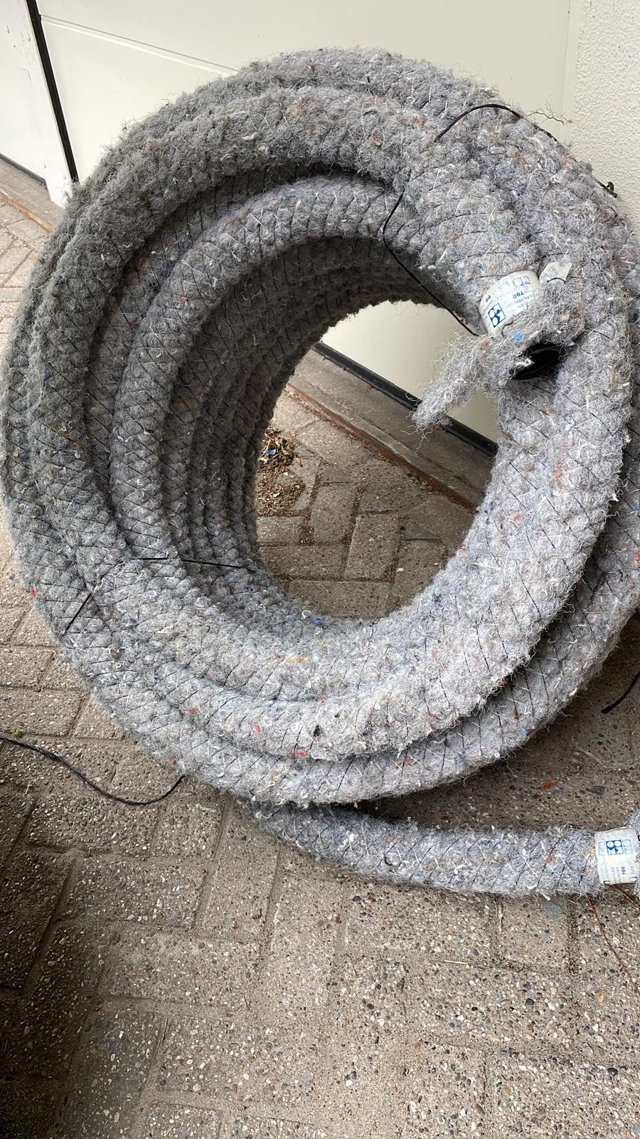 Drainagebuis PP700 met omhulsel 50 meter, Ophalen, 6 meter of meer, 60 tot 80 mm, Nieuw