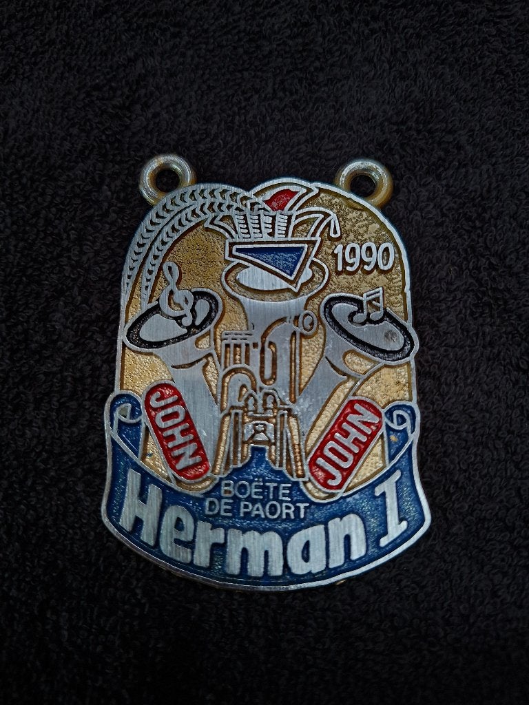 Vintage vastelaovend/carnavals medaille Boete de Paort Venlo, Ophalen of Verzenden, Overige materialen, Nederland