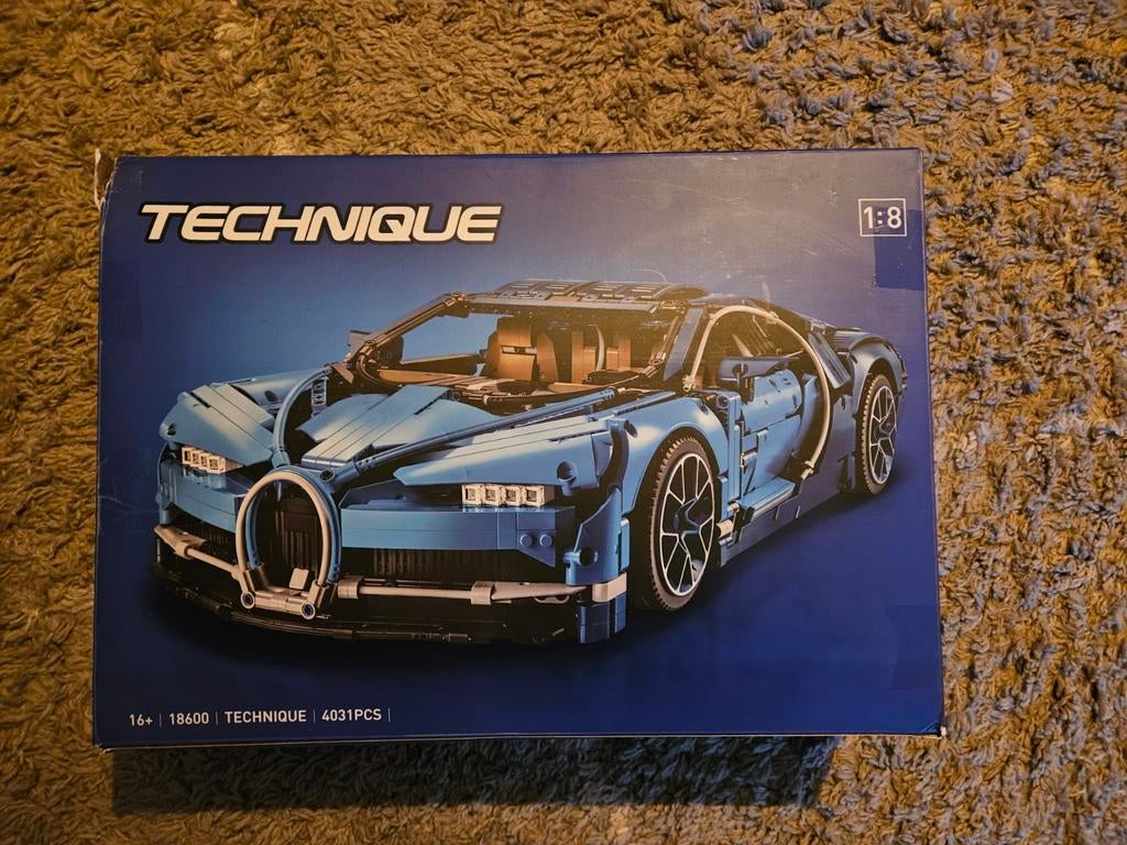 Technique Bugatti Chiron Bouwset - Nieuw in Doos, Ophalen of Verzenden, Nieuw, Overige merken