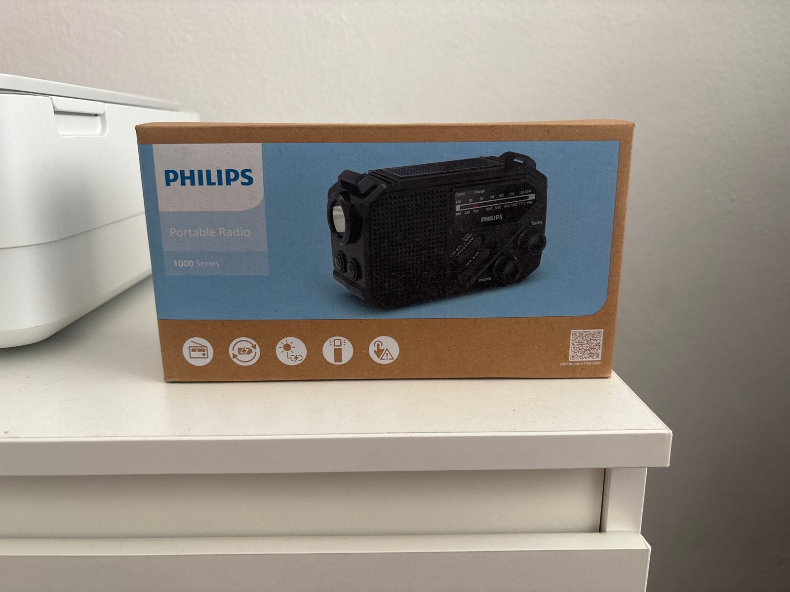 Philips Portable Radio 1000 Series - Noodradio - 20€ vast, Audio, Tv en Foto, Radio's, Nieuw, Radio, Ophalen