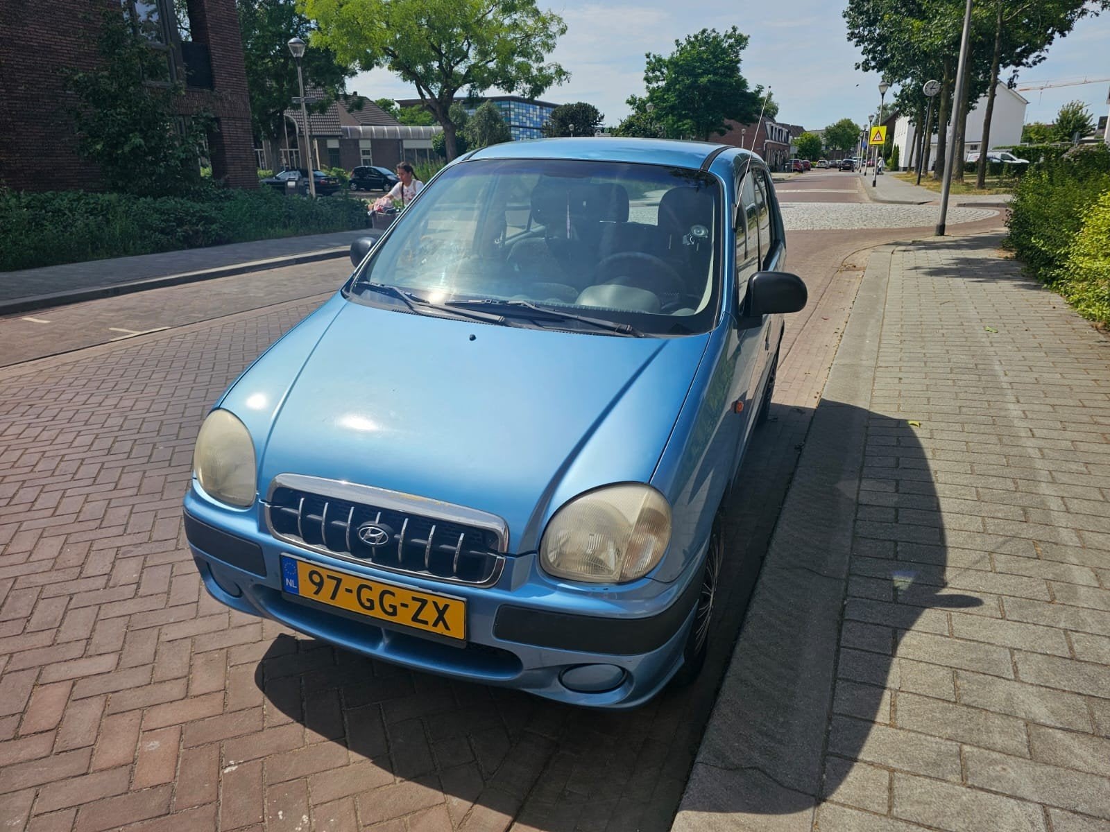 Hyundai Atos 1.0 I X Spirit AUT 2000 Blauw