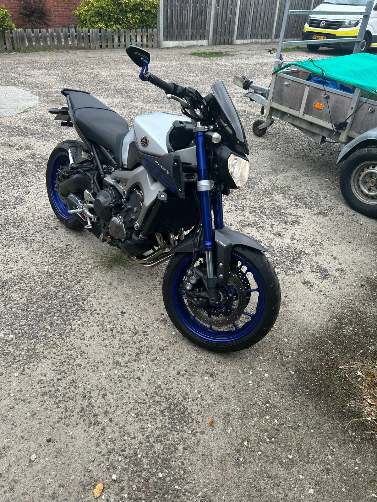 Yamaha MT-09 2015, Motoren, Motoren | Yamaha, Sportuitlaat, Motorrijbewijs A, Gebruikt, 3 cilinders