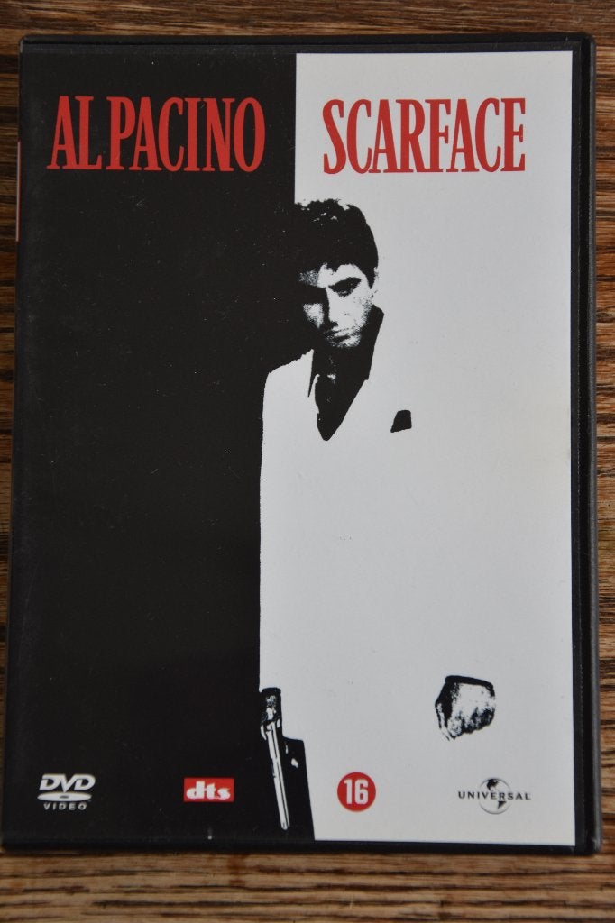 scarface DVD Al Pacino Maffia Universal Thriller Brian Palma, Vanaf 16 jaar, Ophalen of Verzenden, Zo goed als nieuw, Actiethriller