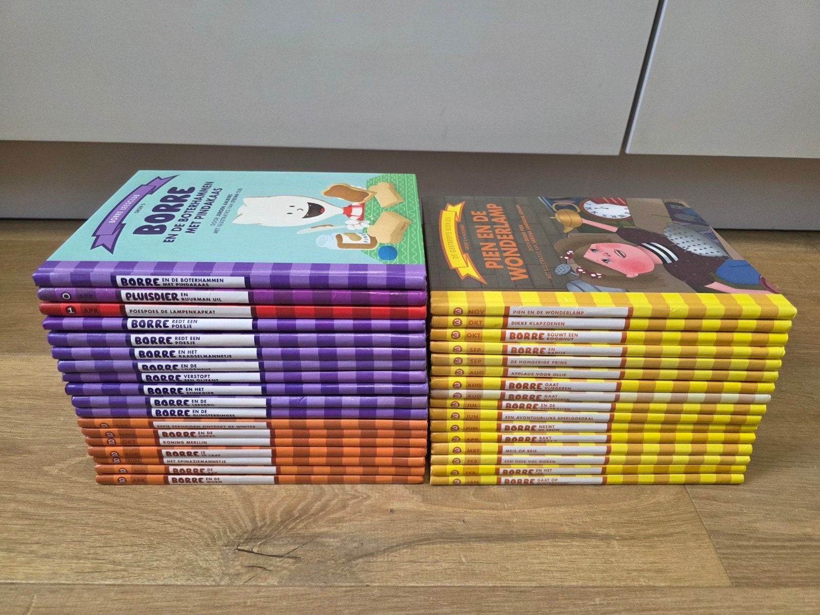 Borre boekjes groep 1, 2 en 3 - 34 boekjes, Ophalen of Verzenden, Gelezen, Fictie algemeen
