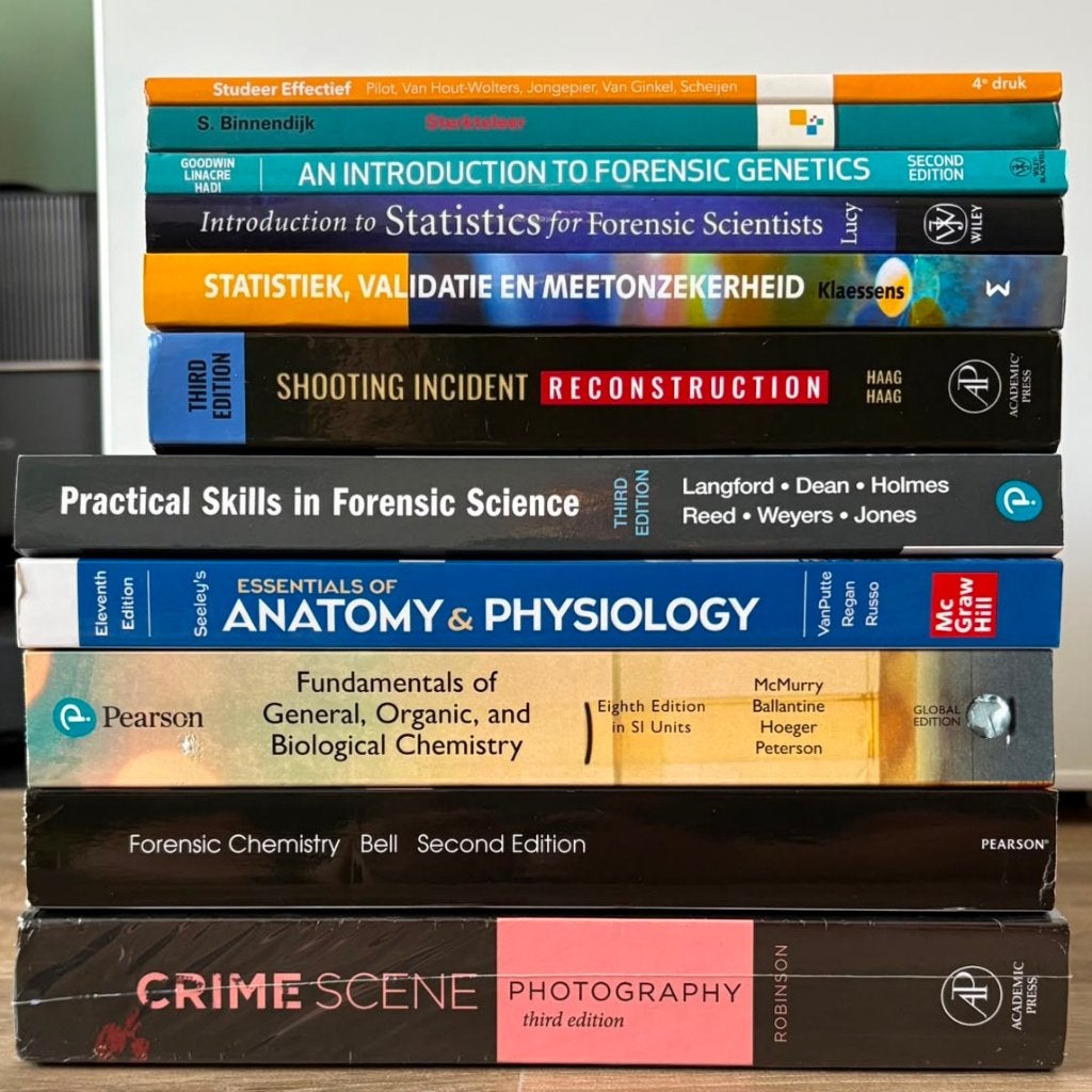 Studieboeken voor HBO Forensisch Onderzoek, Boeken, Studieboeken en Cursussen, Zo goed als nieuw, HBO, Beta, Ophalen of Verzenden