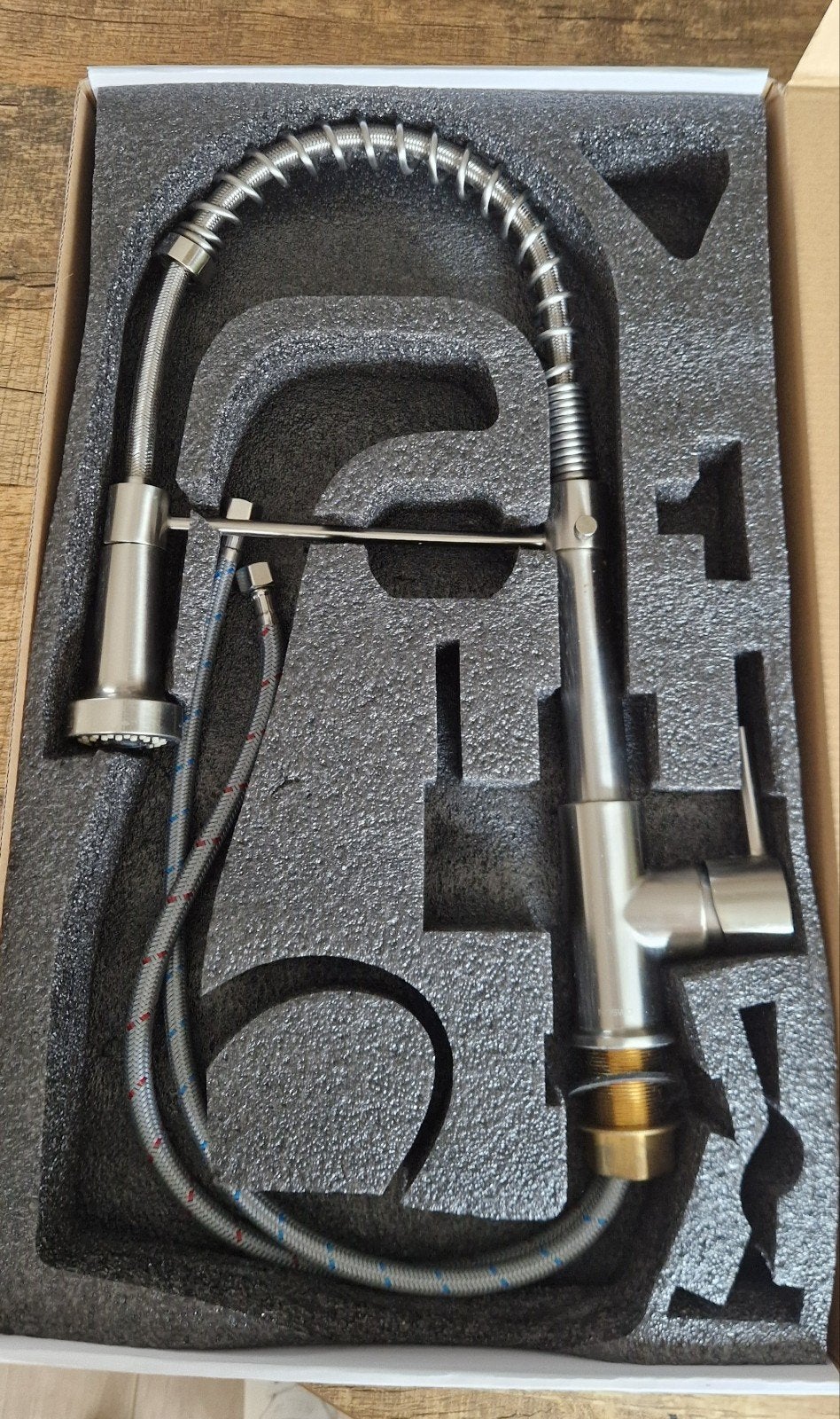 warm/koud kraan, Overige typen, Zilver, Ophalen of Verzenden, Zo goed als nieuw