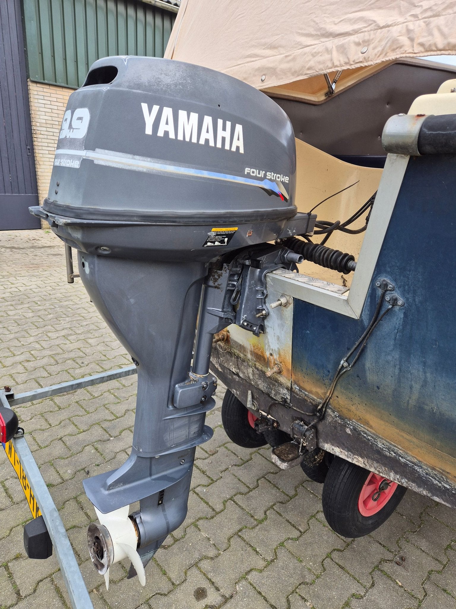 Yamaha 9.9 pk 4-tact El start, -, Gebruikt, -, -