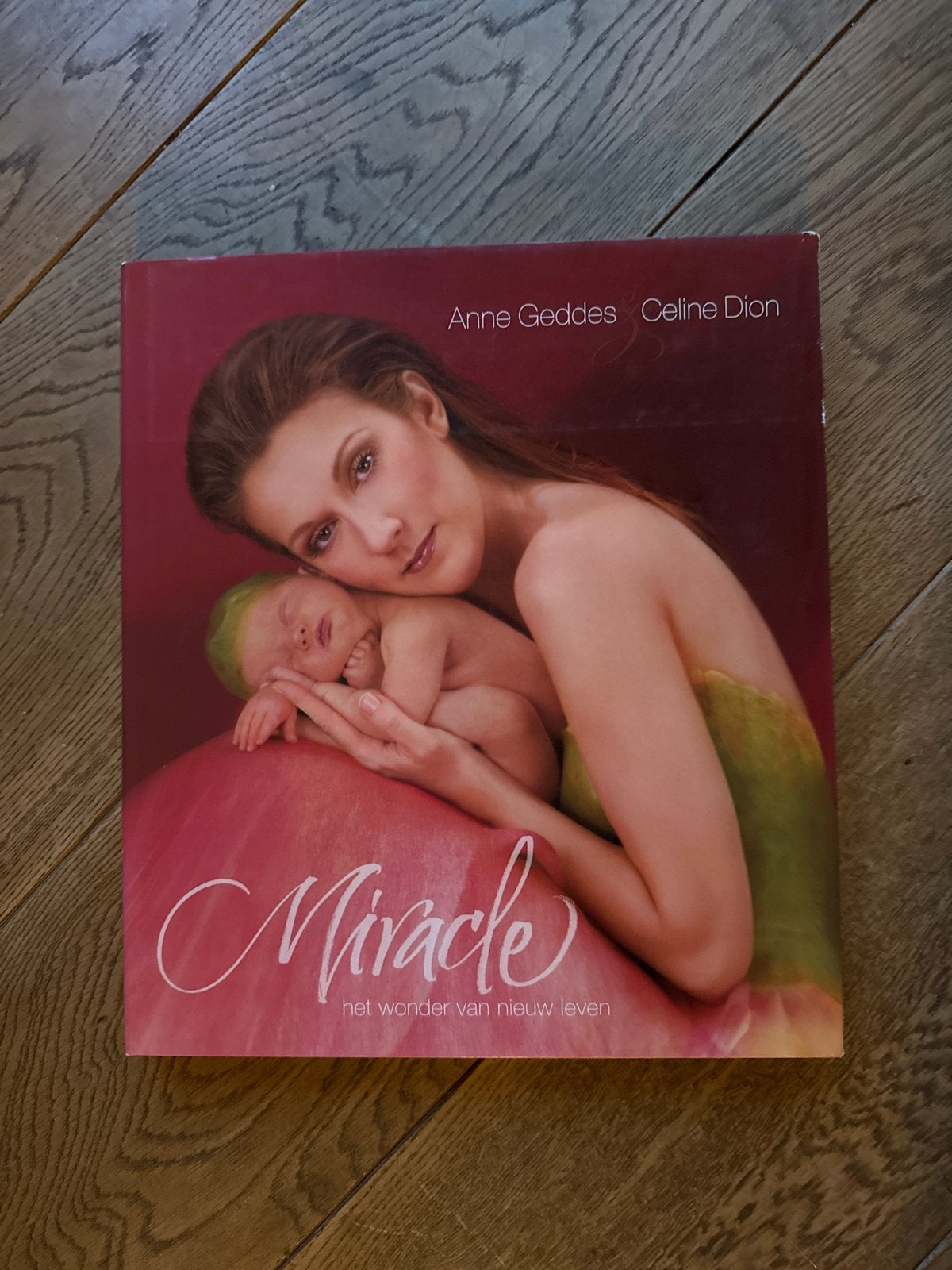 Celine Dion & Anne Geddes - Miracle CD + Boek, Pop, Ophalen of Verzenden, Zo goed als nieuw, Inclusief boekje