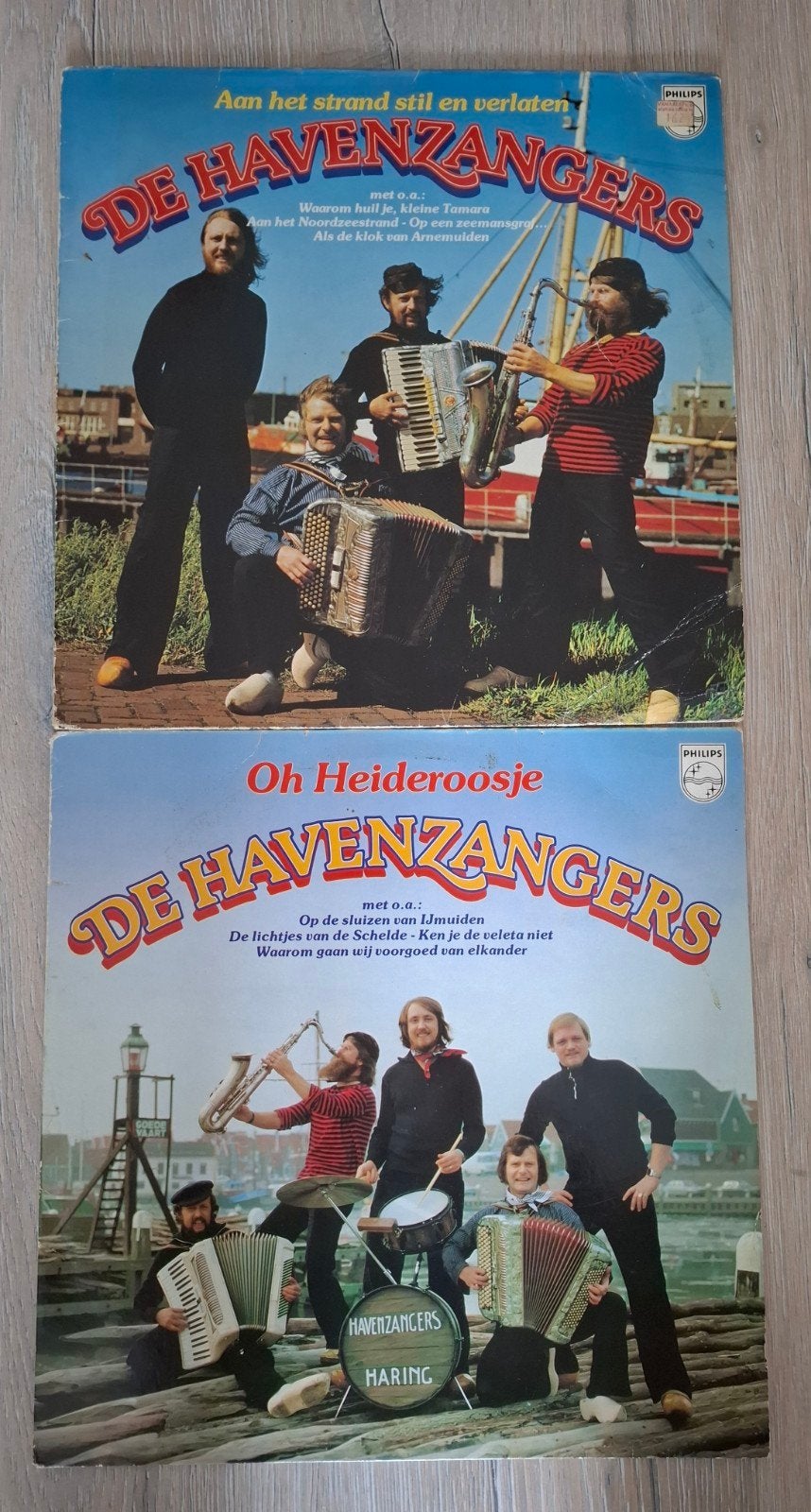2x LP. De Havenzangers LP's : Heideroosje, LP, Gebruikt, Ophalen of Verzenden, Levenslied of Smartlap
