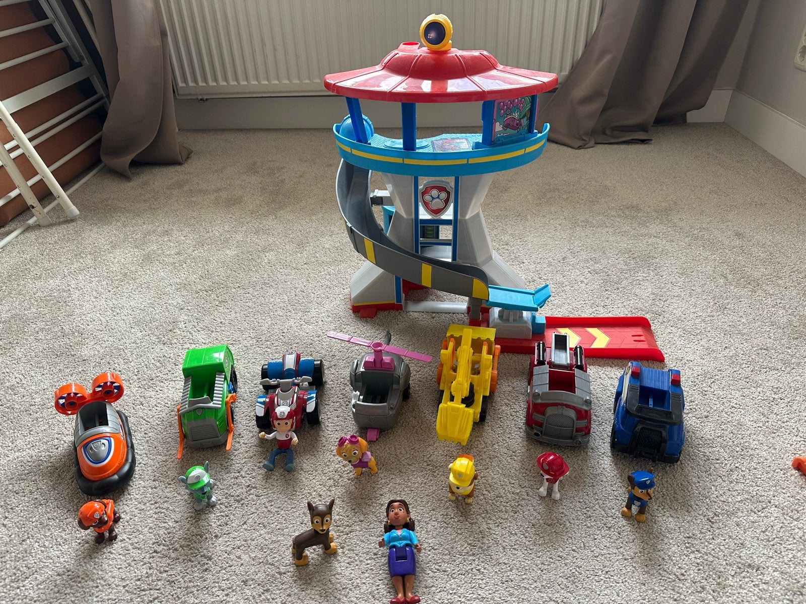 Paw Patrol Uitkijktoren, Kinderen en Baby's, Speelgoed | Actiefiguren, Ophalen of Verzenden, Gebruikt
