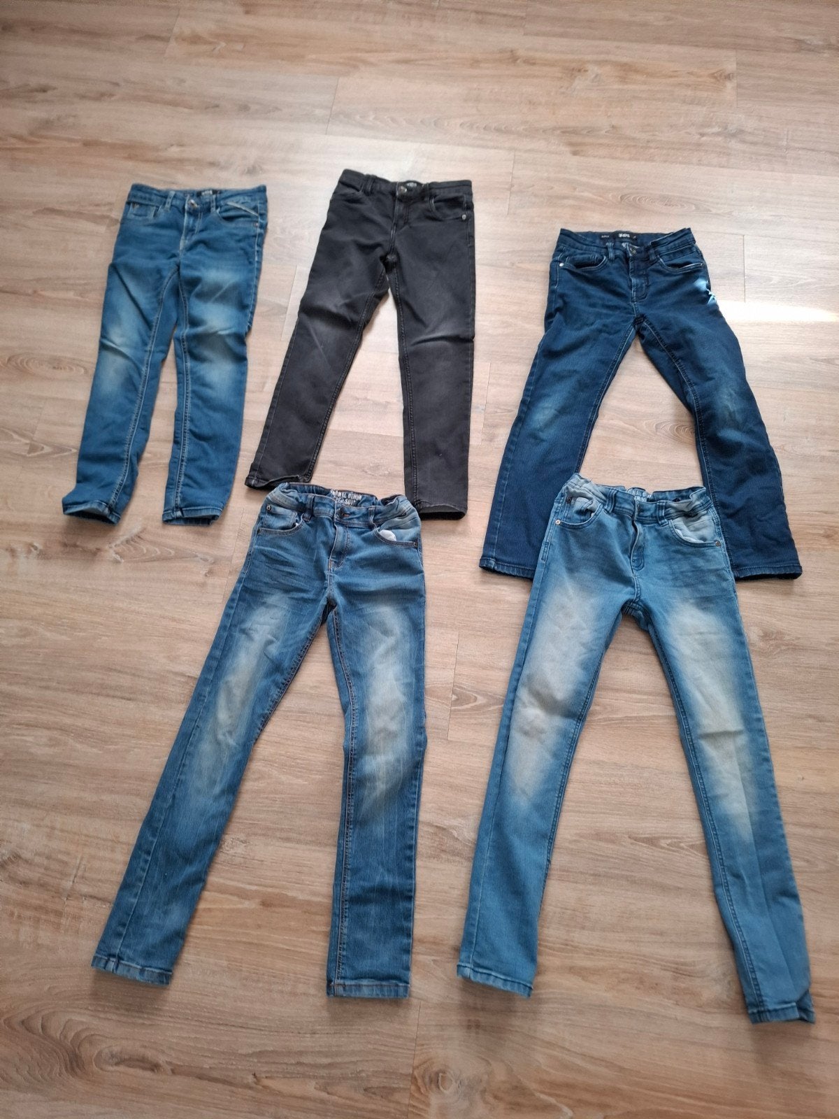 Spijkerbroeken maat 146, Broek, Gebruikt, Jongen of Meisje, Ophalen of Verzenden