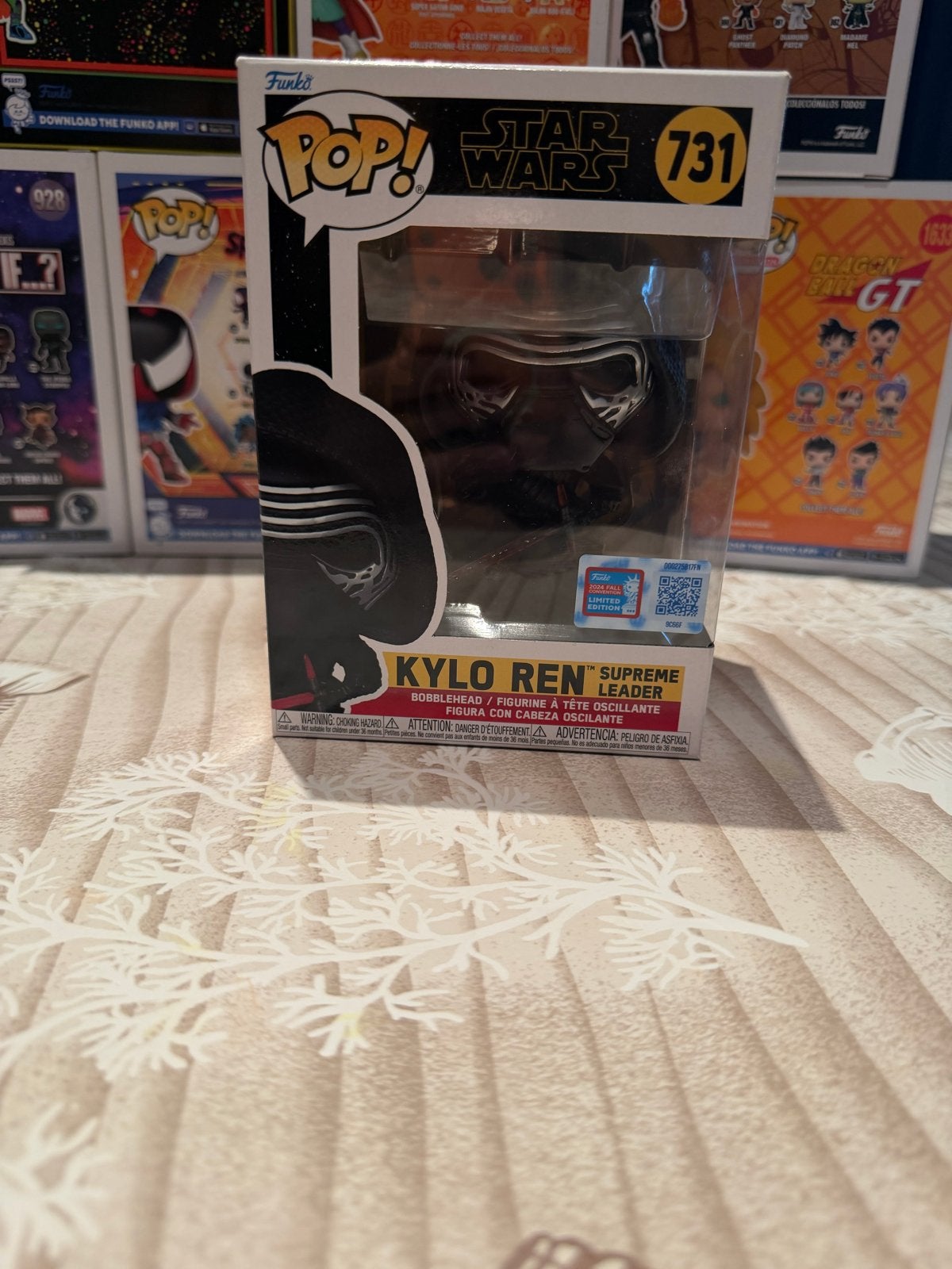 Funko Pop! Star Wars Kylo Ren Supreme Leader #731, Kinderen en Baby's, Speelgoed | Actiefiguren, Nieuw, Ophalen of Verzenden