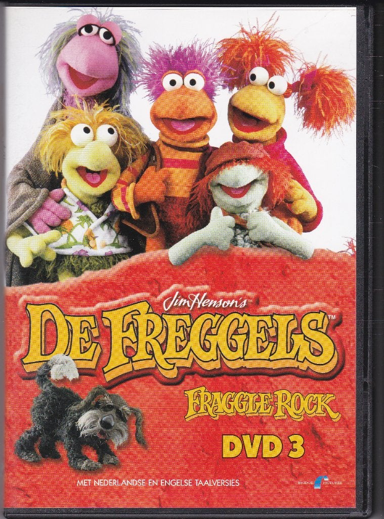 De freggels - Fregglerock dvd 3 ֎ Steve Whitmire, Dave Goelz, Cd's en Dvd's, Dvd's | Kinderen en Jeugd, Alle leeftijden, Poppen