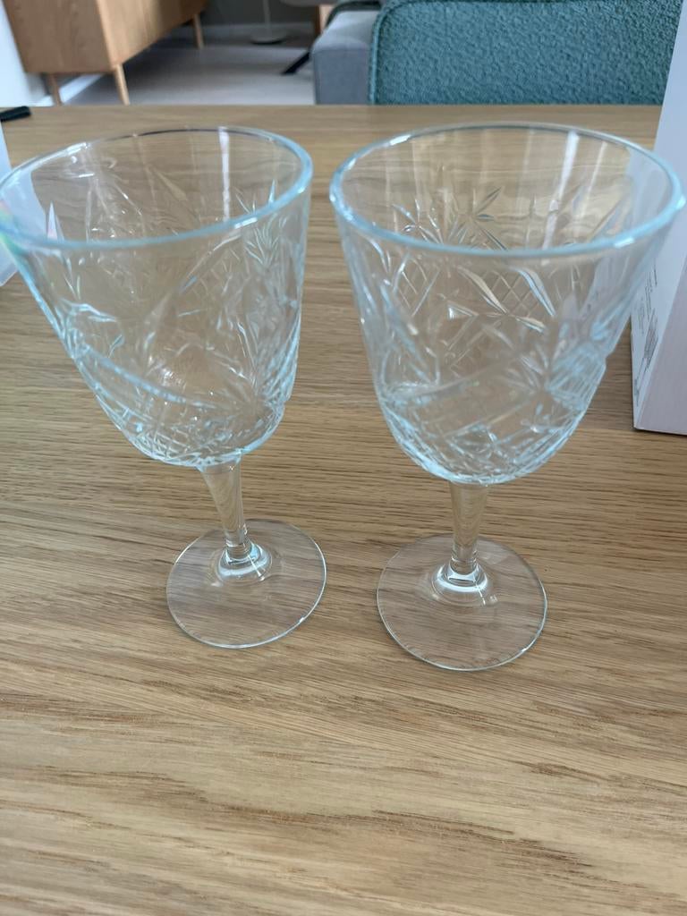 6 wijnglazen Blomus - Amilio, Verzamelen, Glas en Borrelglaasjes, Ophalen, Nieuw, Overige typen