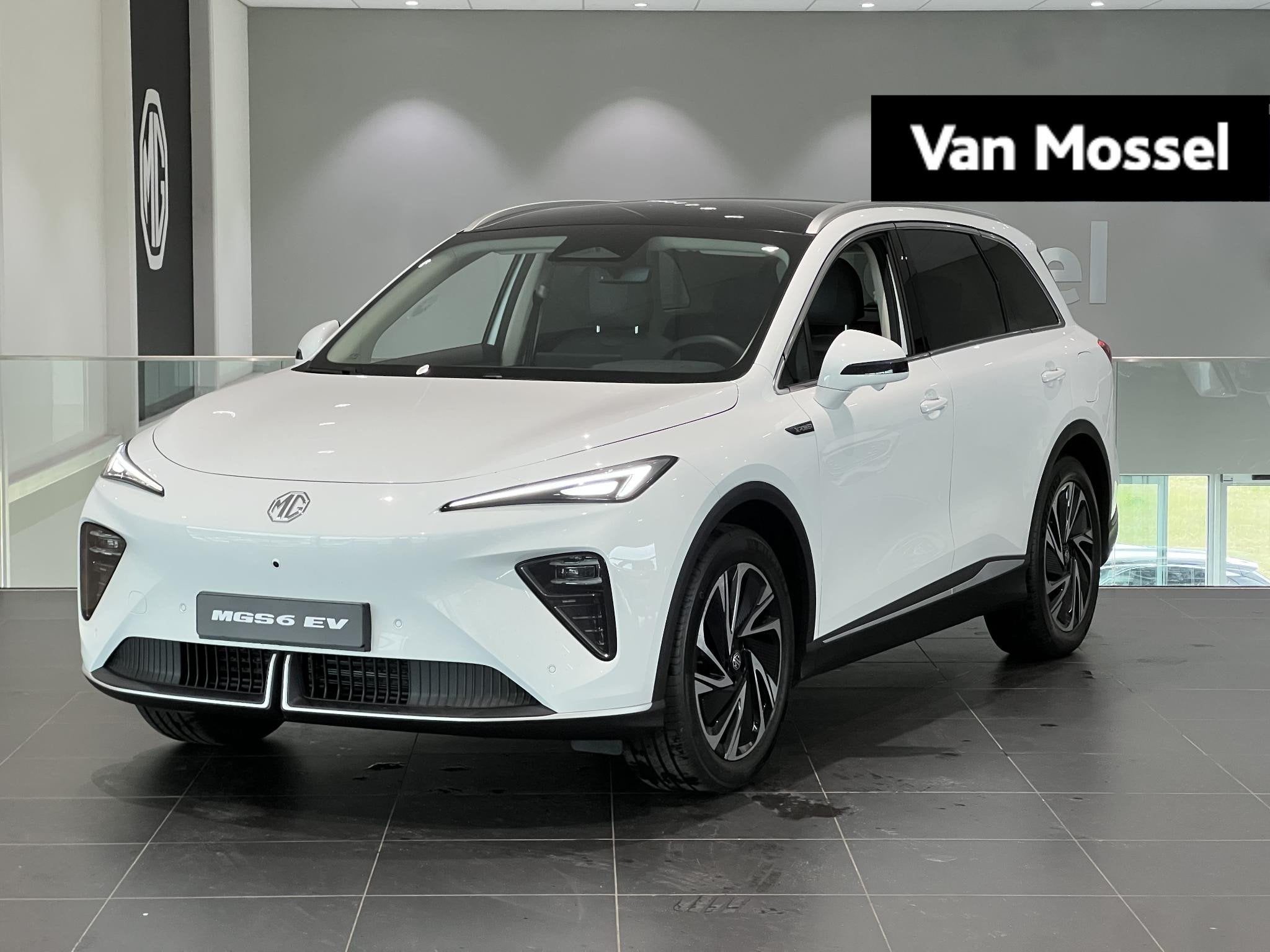 MG MGS6 Luxury 4WD 77 kWh | Dual Motor | 1500kg Trekgewicht, Auto's, Automaat, Overige modellen, Wit, Origineel Nederlands
