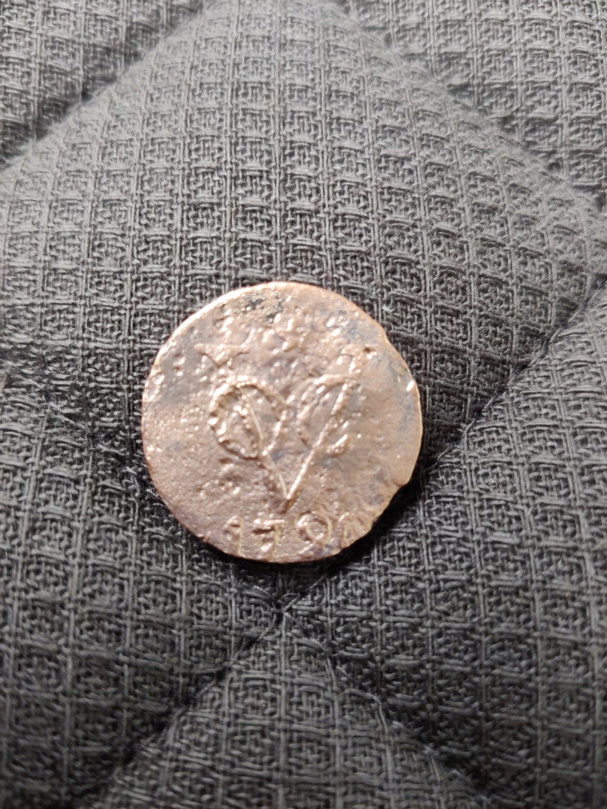 VOC Munt 1790 - Historische Koperen Munt, Postzegels en Munten, Ophalen of Verzenden