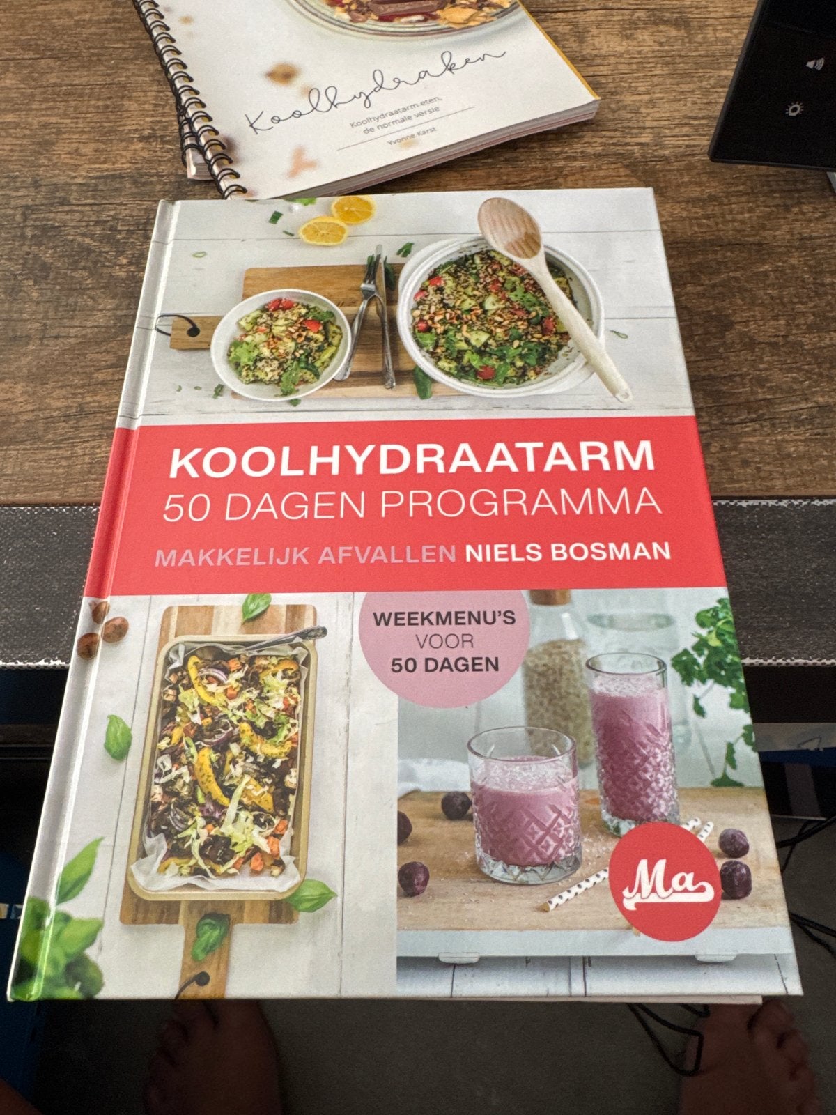 Koolhydraatarm 50 Dagen Programma - Niels Bosman, Ophalen, Zo goed als nieuw, Dieet en Voeding