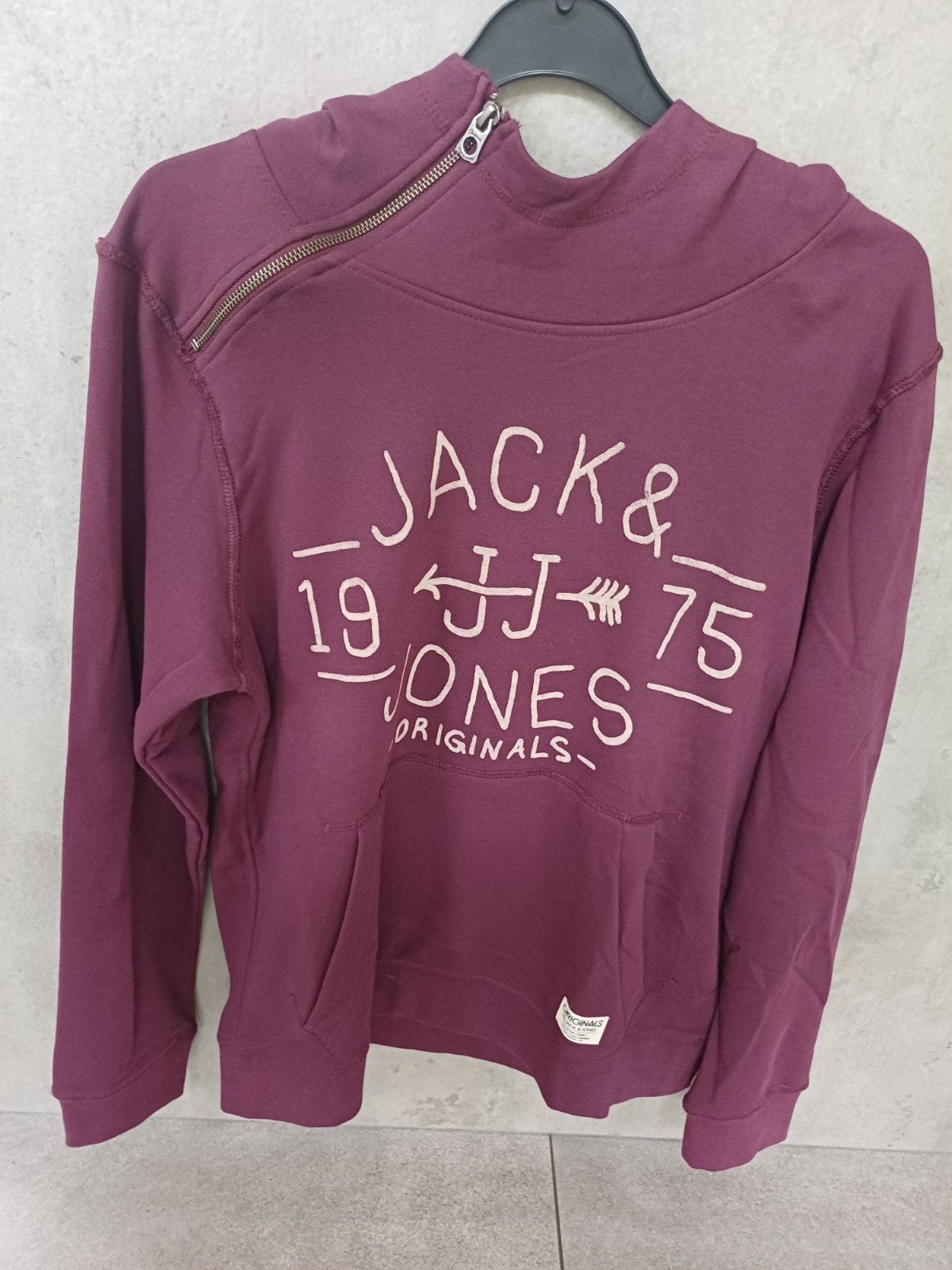 Jack & Jones Originals hoodie - Maat L, Maat 52/54 (L), Ophalen of Verzenden, Zo goed als nieuw, Rood