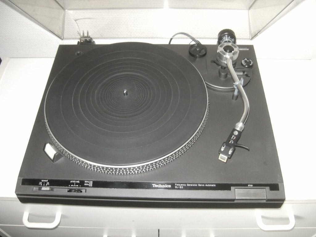 Technics platenspeler type SL-B2, Ophalen, Technics, Pitch-regelaar