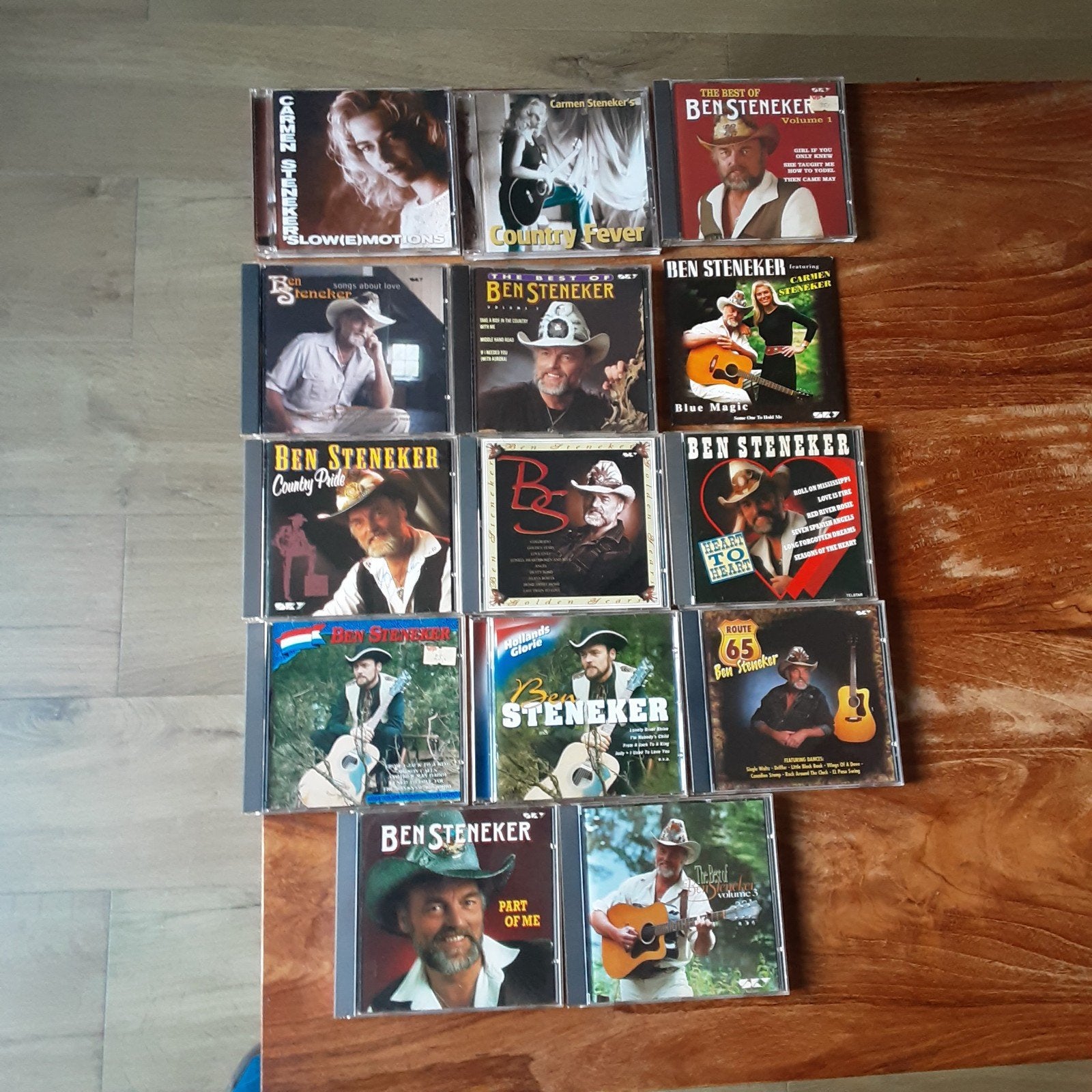 Ben Steneker cd's, Ophalen of Verzenden, Zo goed als nieuw
