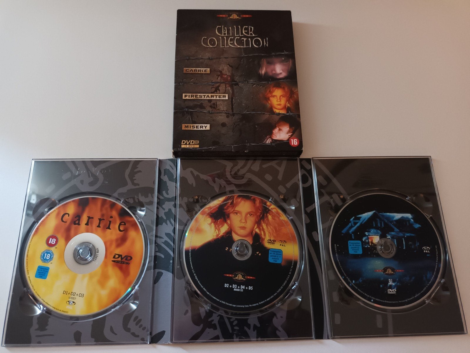 dvd box horror, Vanaf 16 jaar, Ophalen of Verzenden, Zo goed als nieuw