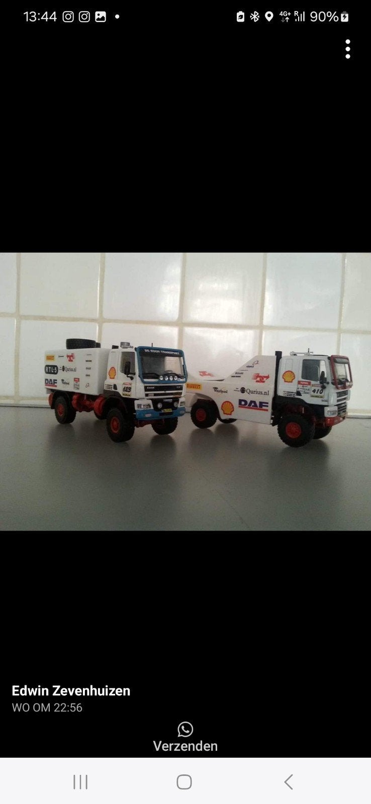 daf de rooy  dakar, Ophalen of Verzenden, Zo goed als nieuw, Bus of Vrachtwagen, Overige merken