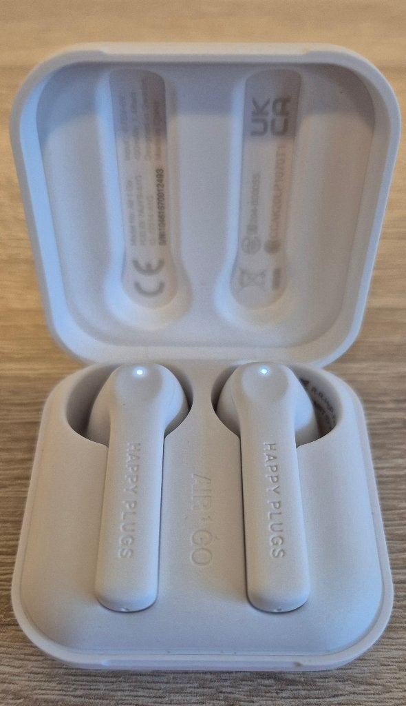 Happy Plugs Air 1 Go oordopjes, Ophalen of Verzenden, Gebruikt, In oorschelp (earbud), Bluetooth