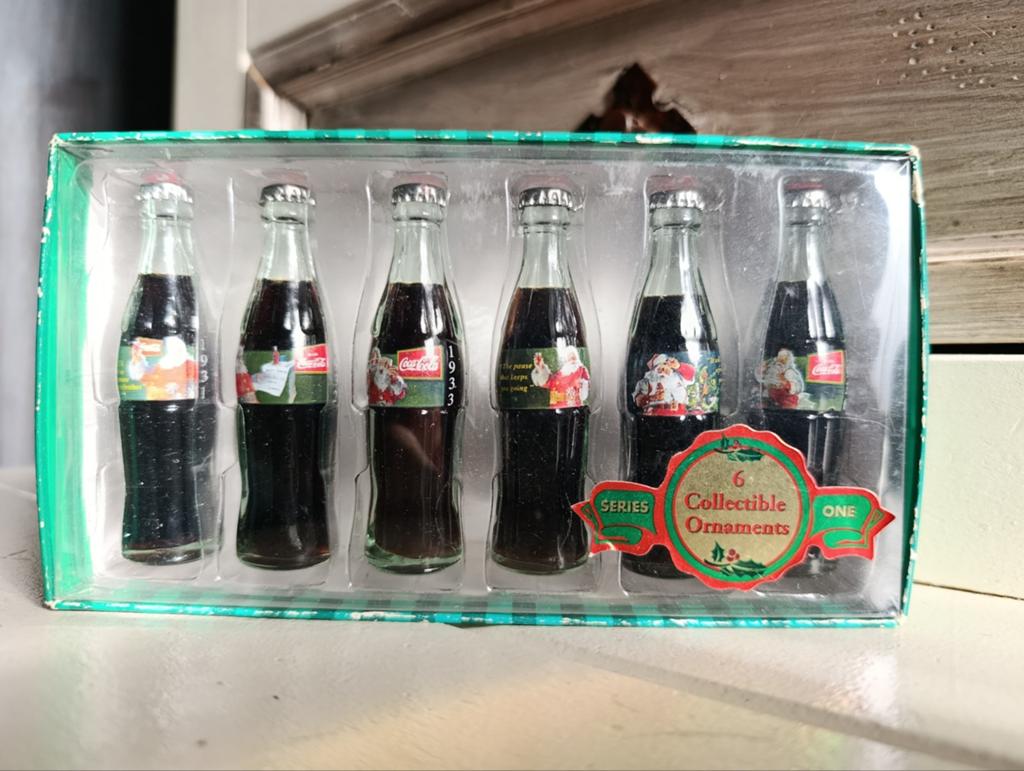 Coca Cola Kerstminiaturen USA - Echt Glas - Limited Edition, Verzamelen, Merken en Reclamevoorwerpen, Ophalen of Verzenden